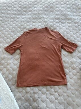 A New Day Rust Short Sleeve Top